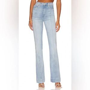 7 for All Mankind Ultra High Rise Left Hand DOJO Front Seam in Maldon Size 26